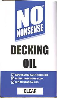 No Nonsense, 1228[^]44785 Timber Decking Oil Clear 5Ltr 44785