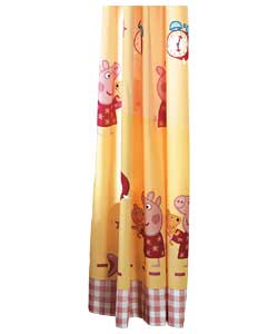 Peppa Pig Cuddles Curtains - 66 x 54 inches