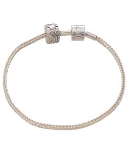 no Sterling Silver Childrens Bracelet with Clasp