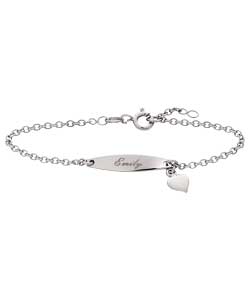 no Sterling Silver Childrens ID Bracelet