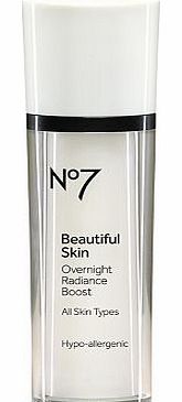 NO7 Beautiful Skin Over Night Radiance Boost