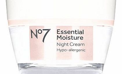 NO7 Essential Moisture Night Cream 50ml 10138956