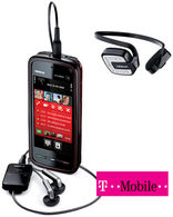 Nokia 5800 XpressMusic   Nokia BH-601 Stereo Bluetooth Headset T-Mobile Combi 25 with Internet 18 months