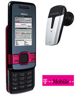 7100 Supernova + Free Bluetooth Headset T-Mobile Pay as you Go Talk and Text