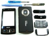 Brand New Black Fascia Case Cover Housing Set For Nokia N95 8GB