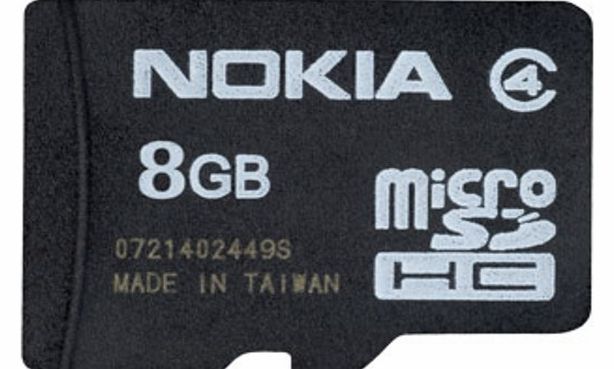 Nokia MU-43 MicroSD 8GB Memory Card original de