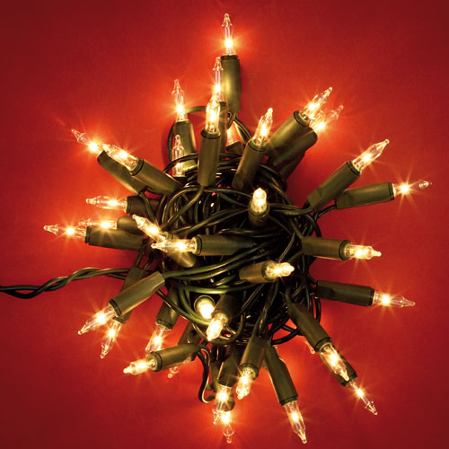 Noma 40 Classic Christmas Indoor Lights - clear
