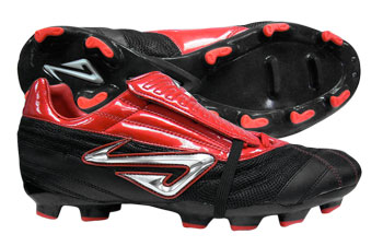 Nomis Football Boots  Spoiler FG Football Boots Black / Red