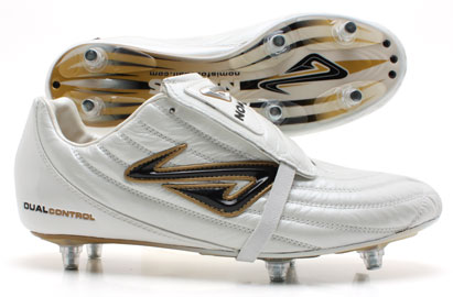 Nomis Spark 6 Stud SG Football Boots White / Gold