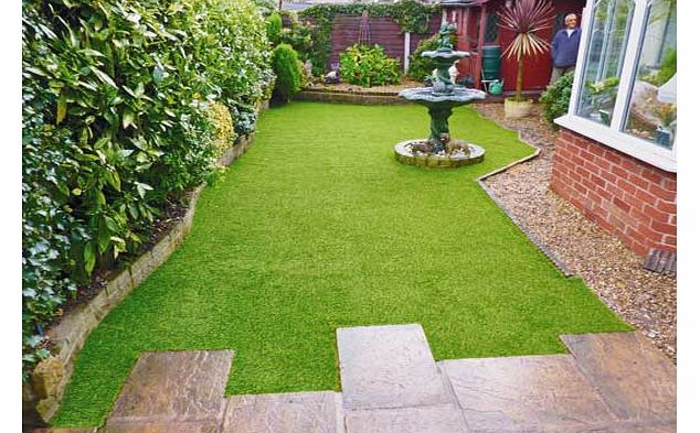 Nomow Luxury Lawn Artificial Grass - 2 x 6 Metres