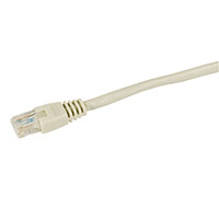 Non-Branded 10m Booted Patch Lead Beige