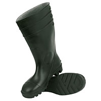 Black Safety Wellies Size 7