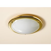 Brass Circular Ceiling Light