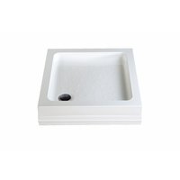 Easy Plumb ABS Capped Acrylic Stone Square Shower Tray 760mm