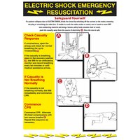 Non-Branded Electric Shock Safety Poster