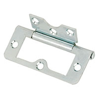 Flush Hinges 75mm Pack of 20 (10 Pairs)