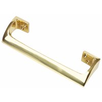 Galleria Door Handles Polished Brass