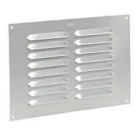 Non-Branded MapVent Silver 152mm Louvre Vent