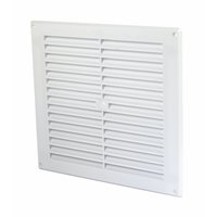 MapVent Square White 229mm Fixed Vent