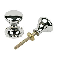 Non-Branded Mortice Knob Polished Chrome 55mm