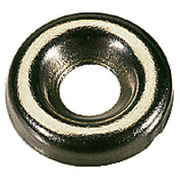 Non-Branded Nickel-plated Screw Cups 8 Gauge Pack of 100