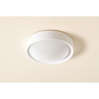 Philips White Circular Bathroom Ceiling Light 60W