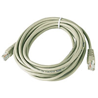 Non-Branded RJ45 Booted Patch Lead 5m