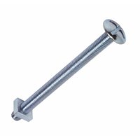 Roofing Bolts BZP M8 x100mm Pack of 10