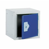Non-Branded Security Cube Locker 300mm Blue