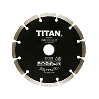 Non-Branded Titan Diamond Blade Medium/Hard 150x22.2mm