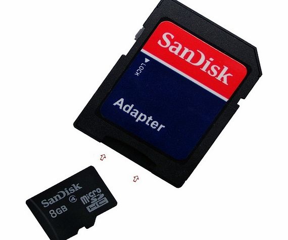 NONAME 8GB Micro SD Memory Card incl. adapter Nokia N78