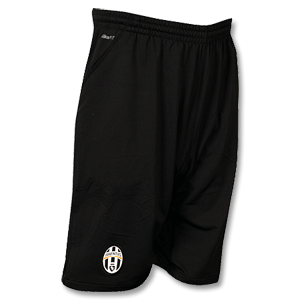 None 08-09 Juventus Longer Woven Shorts black