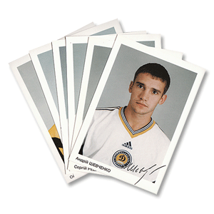 None 1998 Dinamo Kiev Official Postcard Sets (30 in a