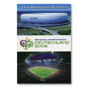 None 2006 WC Stadium Magnet - Munich 3 - 8x5cm