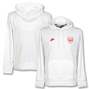 2009 Arsenal Hooded Top - White