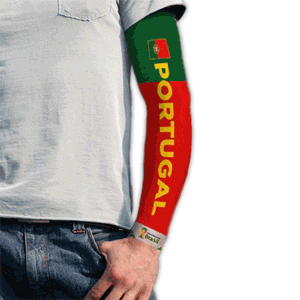 2014 World Cup Tattoo Sleeve - Portugal (1 in
