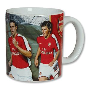 Arsenal Player Mug - Red/White