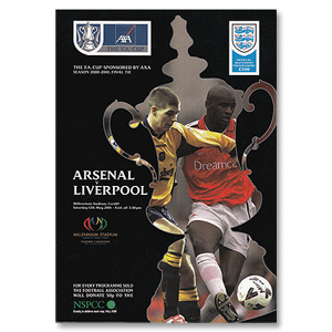 None Arsenal v Liverpool - 2001 FA Cup Final at the