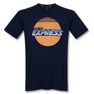 None Bumpy Pitch Detroit Express Tee - Blue/Orange
