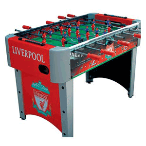 None Liverpool Table Football Game 4ft - Red