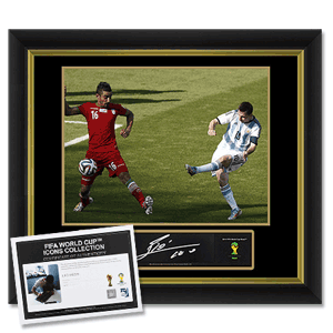 None Official FIFA World Cup Leo Messi Signed photo