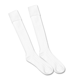 None Precision Plain Football Socks - White
