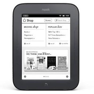 Nook  Simple Touch eBook Reader