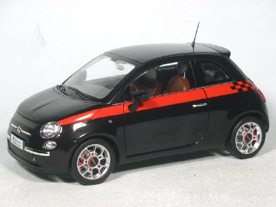 Norev Fiat 500 Sport 2007 Black