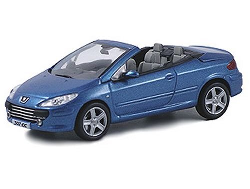 Peugeot 307 CC in Metallic Blue (1:43 scale)