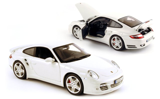 Norev Porsche 911 997 Turbo White