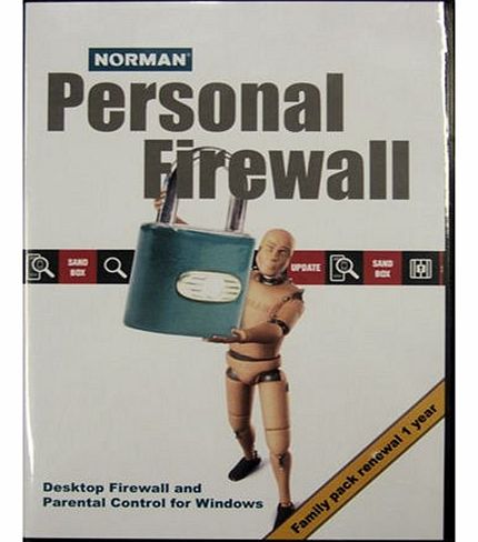 Norman Personal Firewall (Family Pack, 1 Year Renewal) (PC)