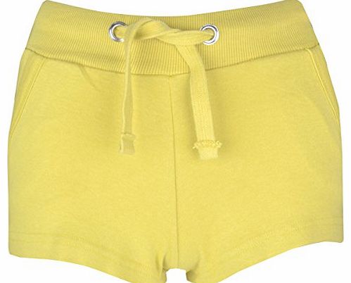 Noroze Womens Casual Summer Holiday Shorts (8, Lemon)