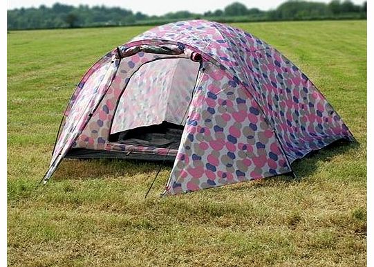 Camping Mars Waterproof 4 Man Dome Tent Turquoise