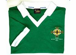 Toffs Northern Ireland 1982 World Cup Shirt